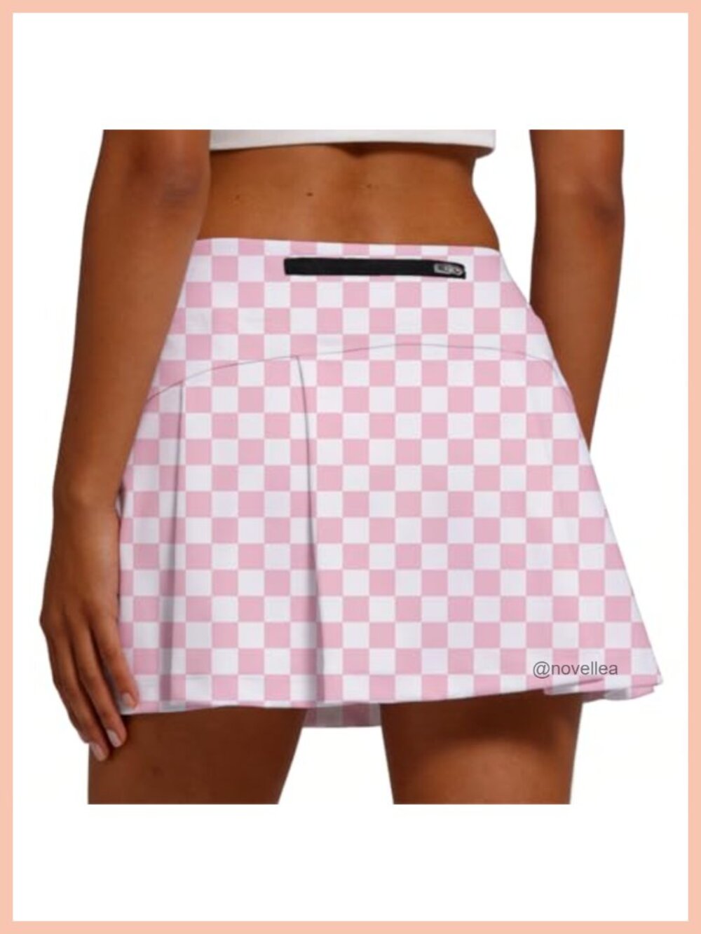 Women's Tennis Skirt Pleated High Waist Lined Shorts Built-in Pockets